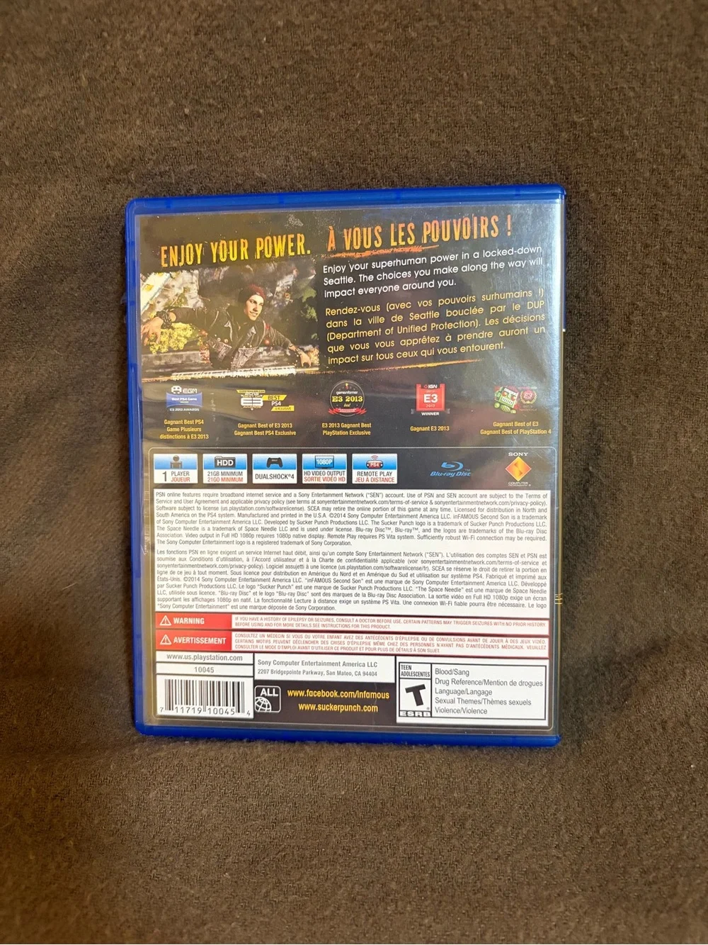 Sony 4 Infamous: Second Son - CIB - Picture 4 of 4